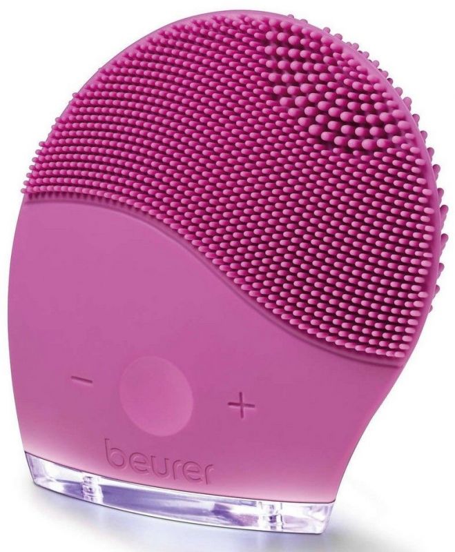 Щітка-масажер Beurer для обличчя, акумулятор, USB, вага-0.065кг, 3 режими, рожевий