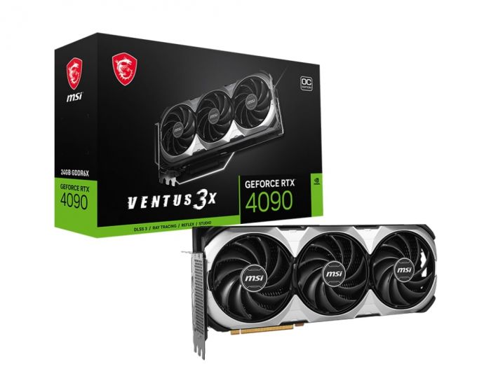 Відеокарта MSI GeForce RTX 4090 24GB GDDR6X VENTUS 3X E OC