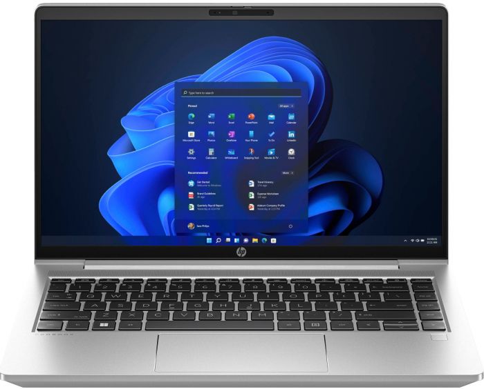 Ноутбук HP Probook 440-G10 14" FHD IPS AG, Intel i7-1355U, 32GB, F1024GB, UMA, DOS, сріблястий