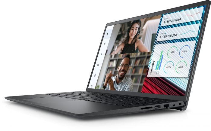 Ноутбук Dell Vostro 3520 15.6" FHD AG, Intel i7-1255U, 8GB, F512GB, UMA, Lin, чорний