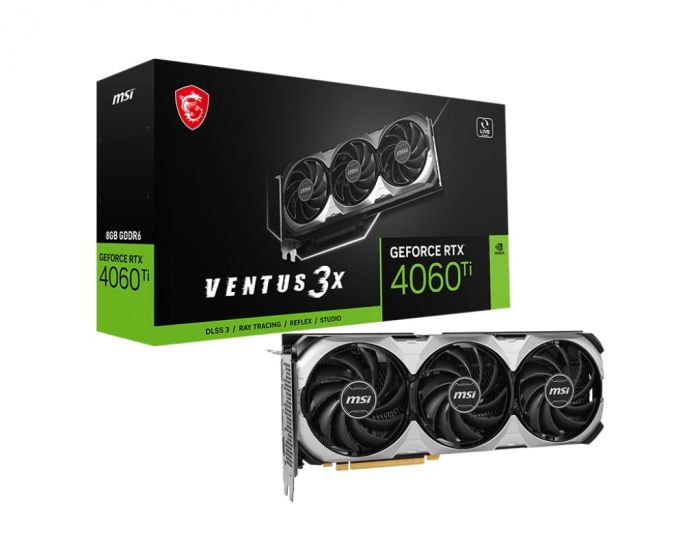 Відеокарта MSI GeForce RTX 4060 Ti 8GB GDDR6 VENTUS 3X OC