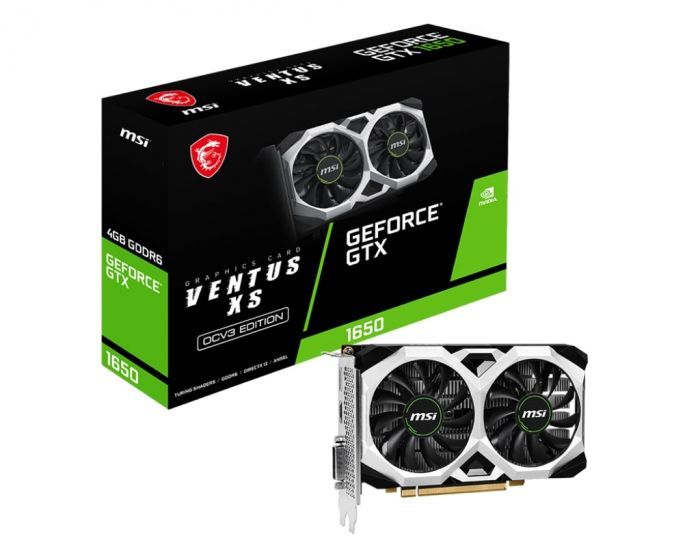 Відеокарта MSI GeForce GTX 1650 4GB GDDR6 VENTUS XS OCV3