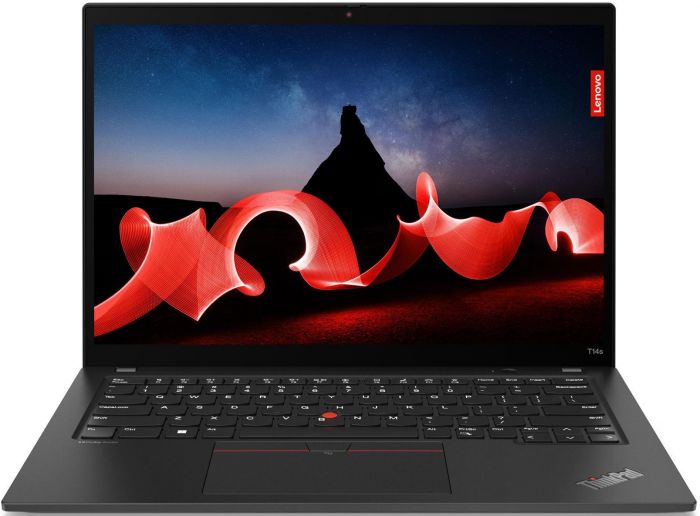 Ноутбук Lenovo ThinkPad T14s-G4 14" WUXGA IPS AG, Intel i5-1335U, 32GB, F1TB, UMA, DOS, чорний