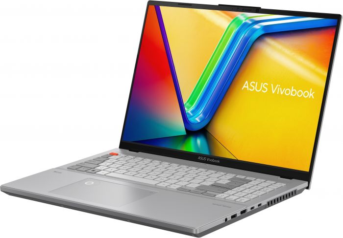 Ноутбук ASUS Vivobook Pro 16X K6604JV-K8079 16" WQXGA IPS, Intel i9-13980HX, 32GB, F1TB, NVD4060-8, NoOS, Сріблястий