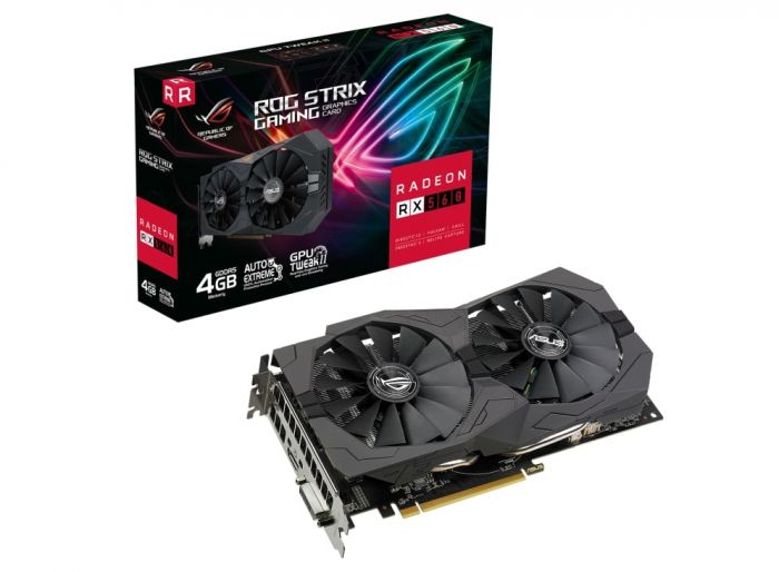 Відеокарта ASUS Radeon ROG-STRIX-RX560-4G-V2-GAMING