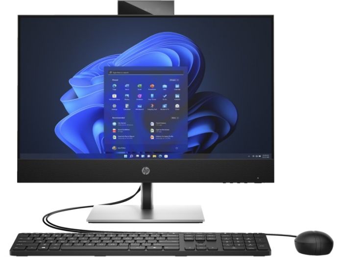 Комп'ютер персональний моноблок HP ProOne 440-G9 23.8" FHD IPS AG, Intel i5-13500T, 16GB, F512GB, UMA, кл+м, DOS, чорний