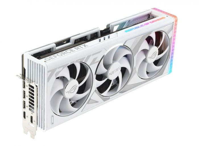 Відеокарта ASUS GeForce RTX 4090 24GB GDDR6X STRIX OC GAMING білий ROG-STRIX-RTX4090-O24G-WHITE