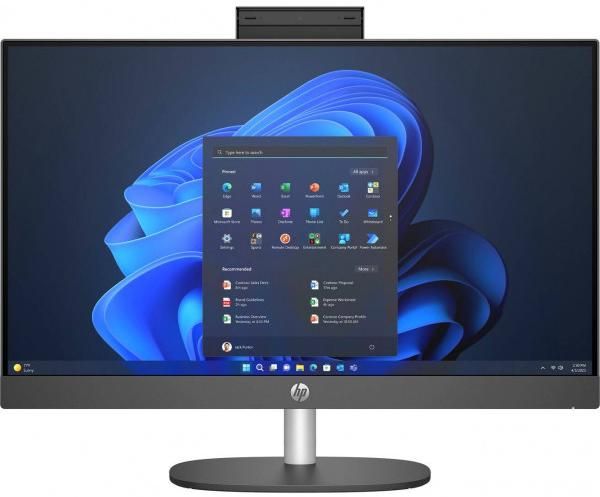 Комп'ютер персональний моноблок HP 245-G10 23.8" FHD IPS AG, AMD R5-7520U, 16GB, F512GB, UMA, WiFi, Win11P, чорний