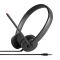 Гарнітура ПК стерео Lenovo Stereo Analog Headset, чорний