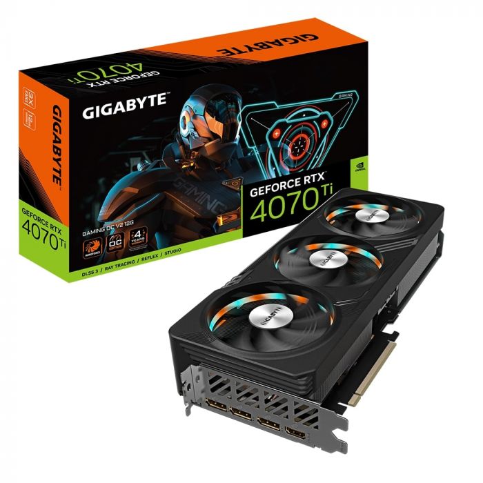 Відеокарта GIGABYTE GeForce RTX 4070 Ti 12Gb GDDR6X GAMING OC