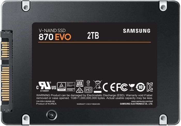 Накопичувач SSD Samsung 2.5" 2TB SATA 870EVO