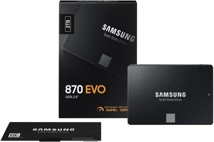 Накопичувач SSD Samsung 2.5" 2TB SATA 870EVO