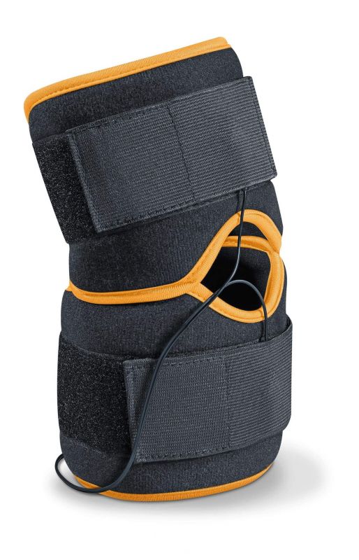 Електростимулятор Beurer для колін і ліктів, АААх3, вага - 0.21кг, анатомічна форма, 4 програми, чорний