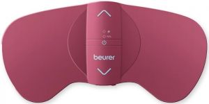 Електростимулятор Beurer для живота, акумулятор, USB-C, вага - 0.047кг, 15 рівнів інтенсивності, від менструального болю, рожевий