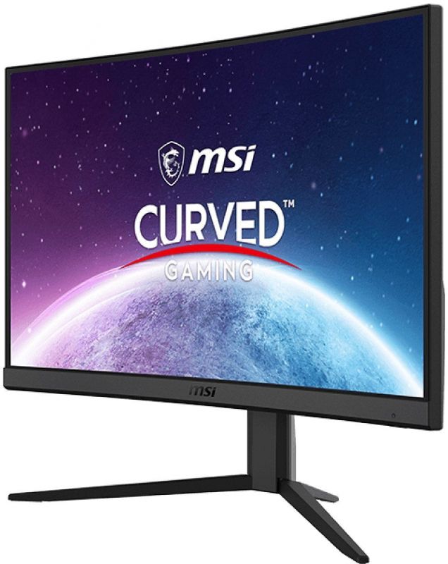 Монітор MSI 23.6" G24C4-E2 2xHDMI, DP, Audio, VA, 180Hz, 1ms, sRGB 112%, CURVED, AdaptiveSync