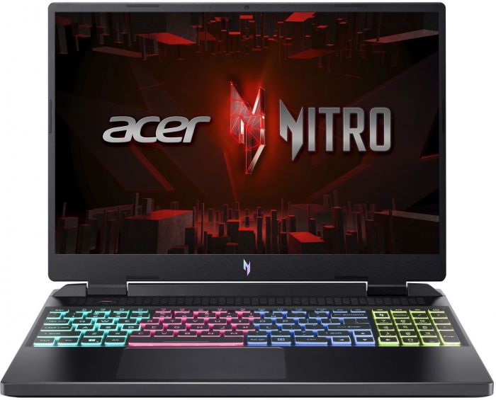 Ноутбук Acer Nitro 16 AN16-51 16" WUXGA IPS, Intel i5-13500H, 16GB, F512GB, NVD4050-6, Lin, чорний