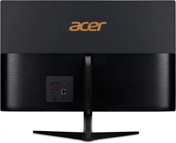 Персональний комп'ютер моноблок Acer Aspire C24-1750 23.8" FHD, Intel i5-1240P, 16GB, F512GB, UMA, WiFi, кл+м, Lin, чорний