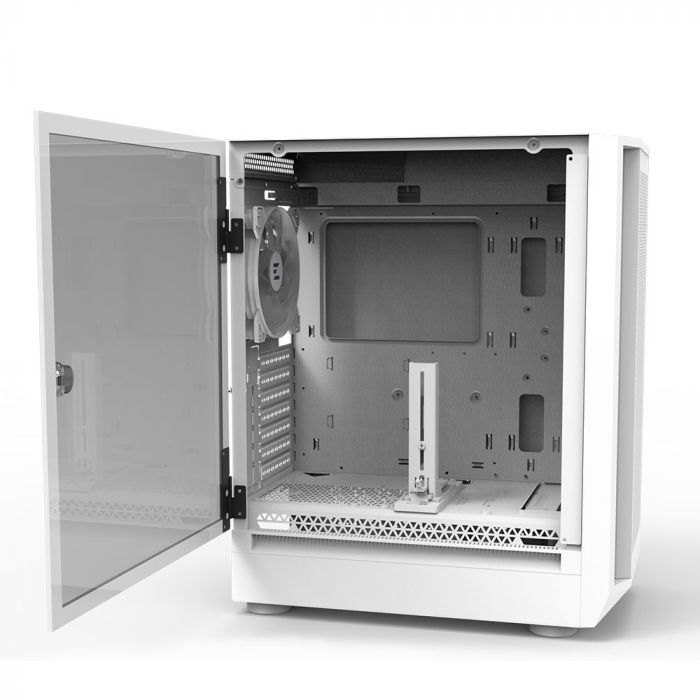 Корпус Zalman I6 без БЖ, 1xUSB3.0, 1xUSB2.0, 1xUSB Type-C, 4x140мм RGB, VGA 355мм, LCS ready, LCS ready, TG Side Panel, ATX, білий