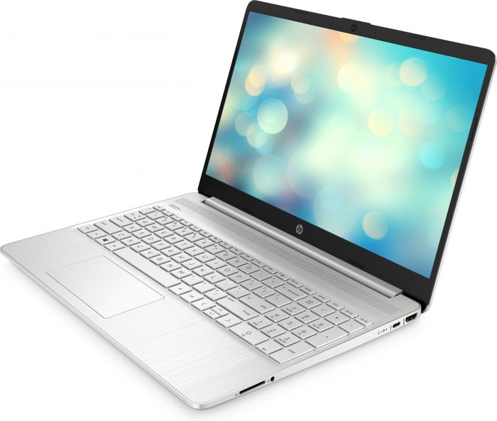 Ноутбук HP 15s-fq5021ua 15.6" FHD IPS AG, Intel i3-1215U, 8GB, F512GB, UMA, DOS, сріблястий