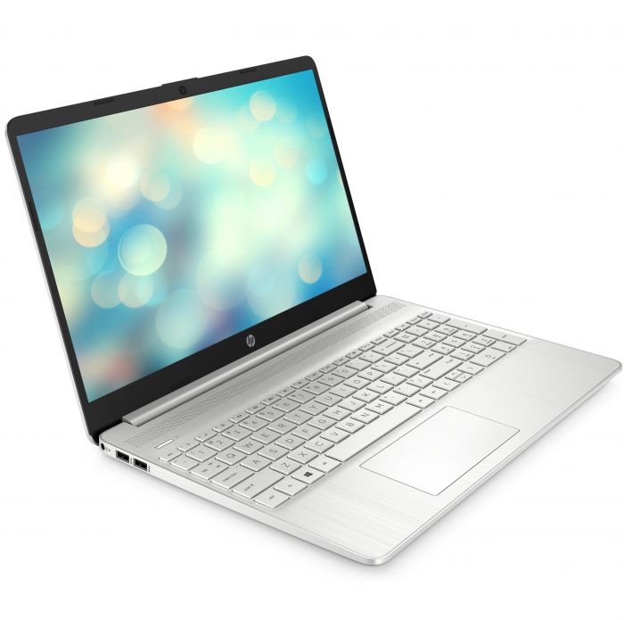 Ноутбук HP 15s-fq5021ua 15.6" FHD IPS AG, Intel i3-1215U, 8GB, F512GB, UMA, DOS, сріблястий