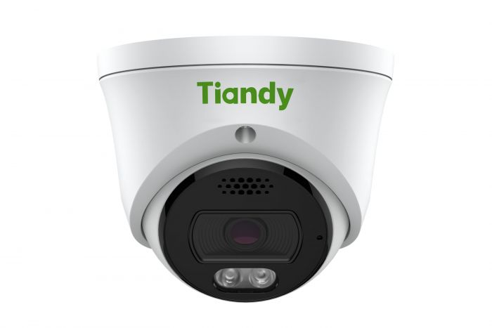 Камера IP Tiandy TC-C35XQ, 5MP, Turret EW Color Maker/TriLight, 2.8mm, f/1.0, IR30m, LED15m, DC 12V/PoE, IP66, Color Maker / TriLight