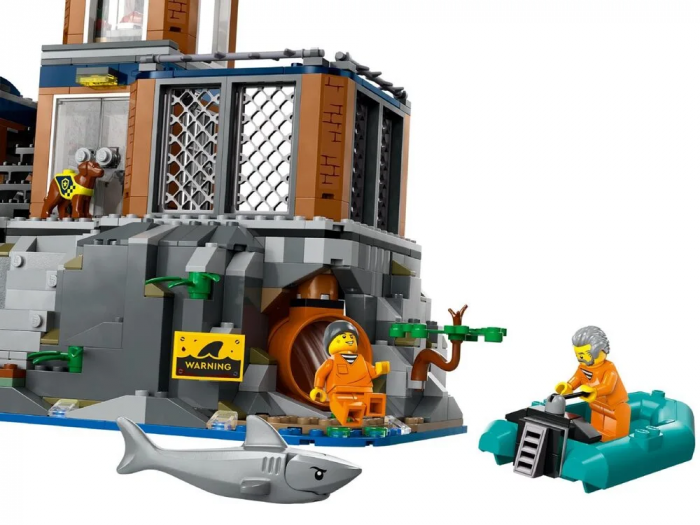 Конструктор LEGO City Поліцейський острів-в'язниця