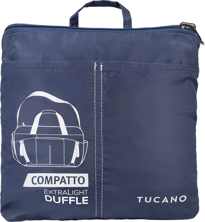 Сумка розкладна дорожня Tucano Eco Compatto XL, синя