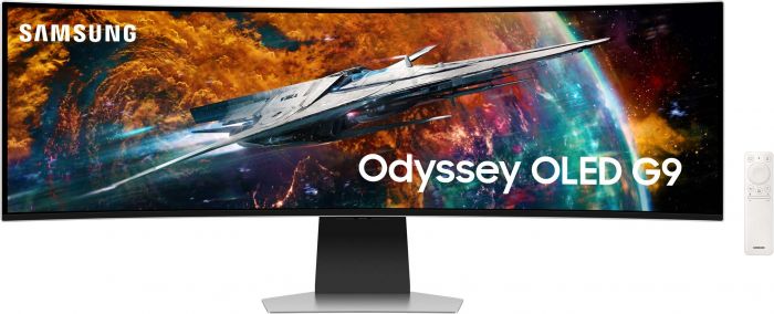 Монітор Samsung 48.7"Odyssey OLED G9 G95SC HDMI, DP, USB, MM, OLED, 5120x1440, 32:9, 240Hz, 0.3ms, CURVED