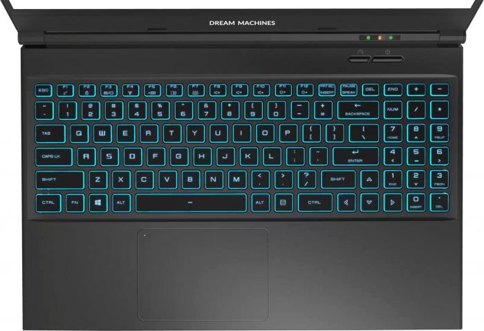 Ноутбук Dream Machines RG3050-15 15.6FHD, Intel i5-13500H, 32, F500GB, NVD3050-4, DOS, чорний
