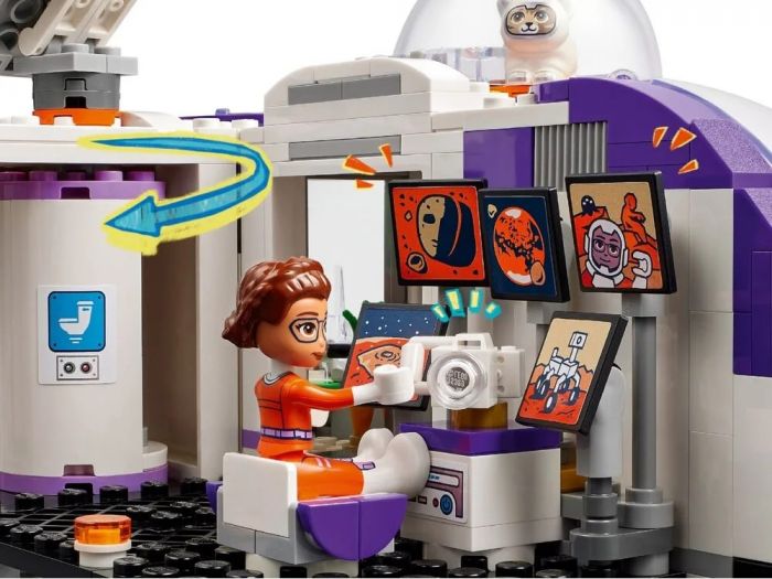 Конструктор LEGO Friends Космічна база на Марсі і ракета