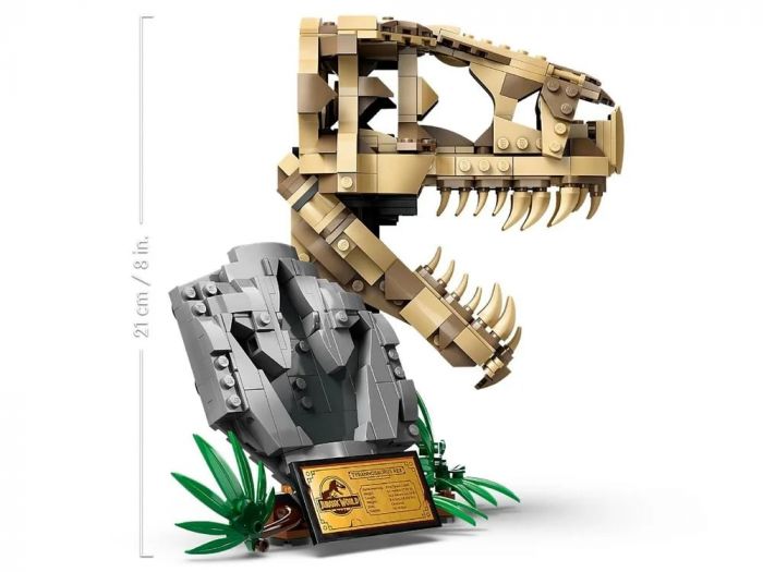 Конструктор LEGO Jurassic World Скам`янілості динозаврів: череп тиранозавра