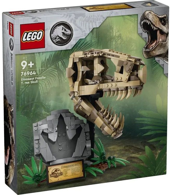 Конструктор LEGO Jurassic World Скам`янілості динозаврів: череп тиранозавра