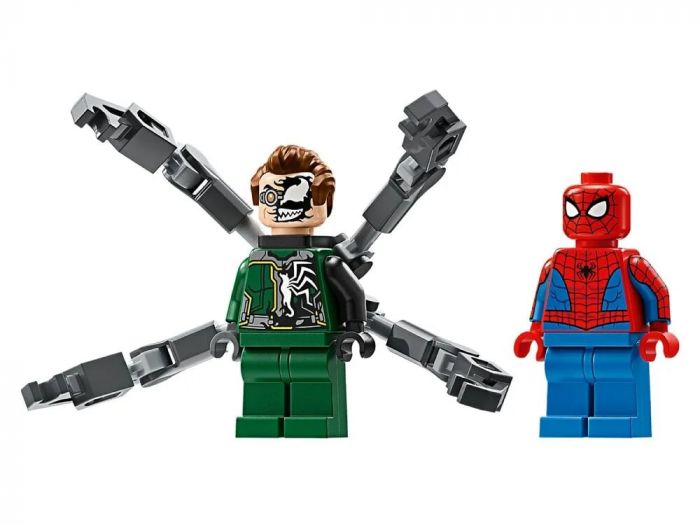 Конструктор LEGO Marvel Погоня на мотоциклах Людина-Павук vs. Доктор Восьминіг