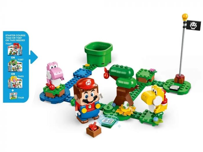 Конструктор LEGO Super Mario Прекрасний ліс Yoshi. Додатковий набір