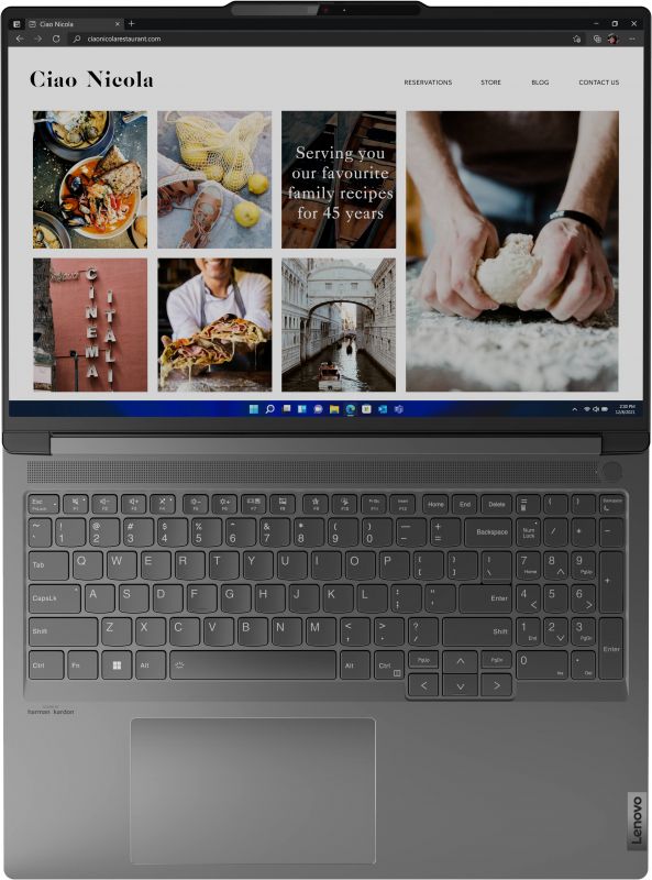 Ноутбук Lenovo ThinkBook 16p-G4 16" 3.2K IPS AG, Intel i9-13900H, 32GB, F1TB, NVD4060-8, Win11P, сірий