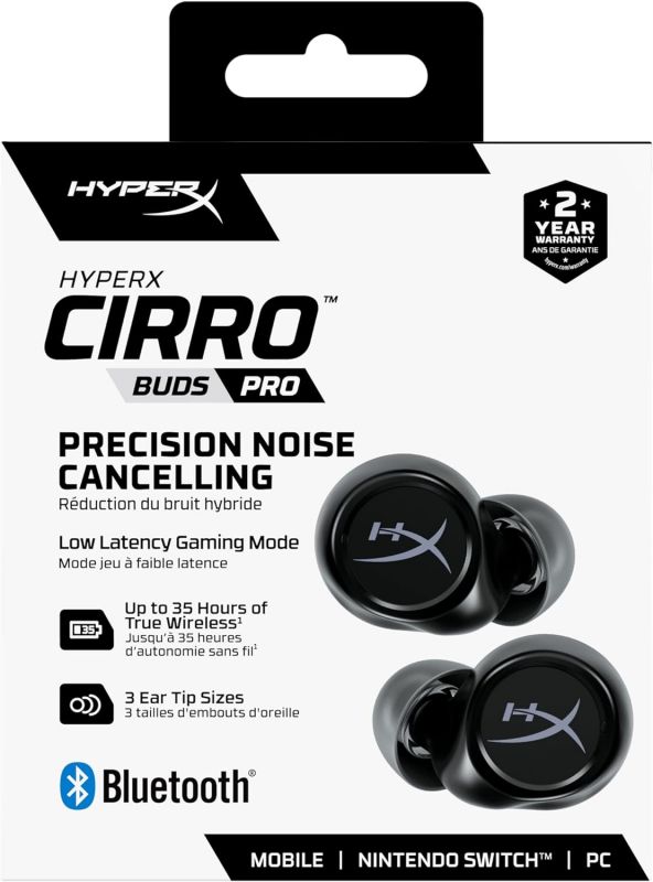 Гарнітура HyperX Cirro Buds Pro TWS WL USB-A Black