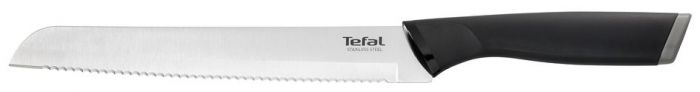 Набір ножів Tefal Comfort, з дерев’яною підставкою, 5шт. нержавіюча сталь, пластик, дерево, чорний