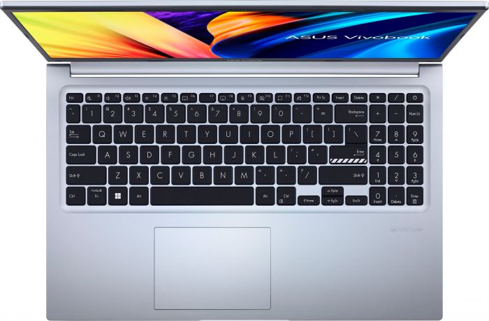 Ноутбук ASUS Vivobook 15 X1502ZA-BQ1209 15.6" FHD IPS, Intel i3-1215U, 8GB, F512GB, UMA, NoOS, Сріблястий