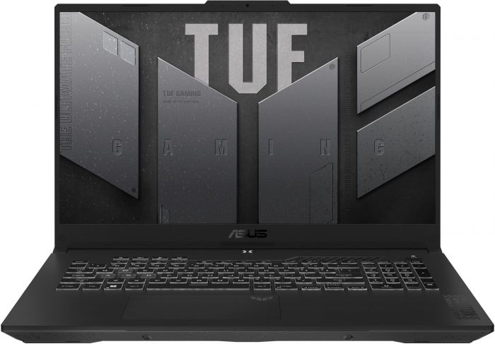 Ноутбук ASUS TUF Gaming A17 FA707XI-LL036 17.3" WQHD IPS, AMD R9-7940HS, 16GB, F1TB, NVD4070-8, NoOS, Сірий