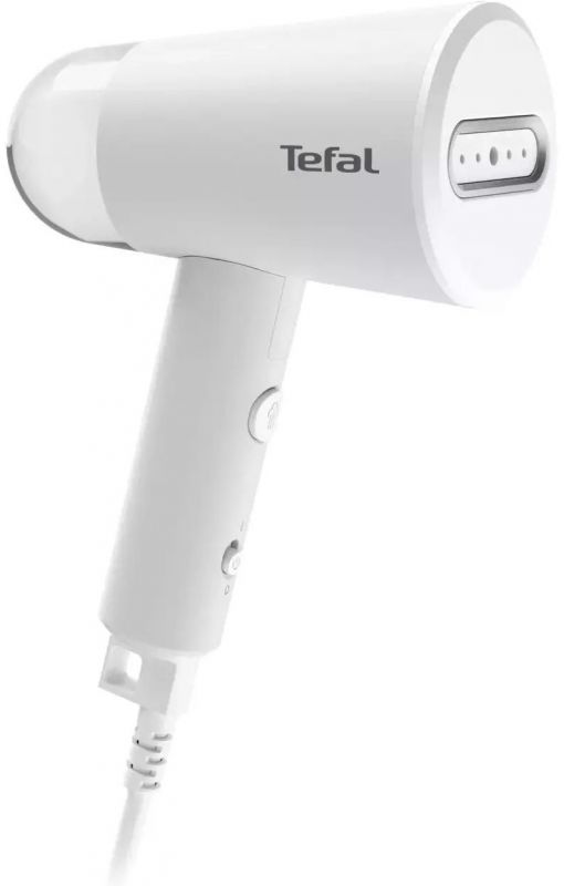 Відпарювач Tefal компактний, 1200Вт, 70мл, постійна пара - 20гр, пластик підошв., білий