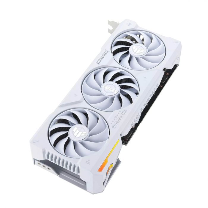 Відеокарта ASUS GeForce RTX 4070 Ti SUPER 16GB GDDR6X OC білий TUF-RTX4070TIS-O16G-WHITE-GAMING