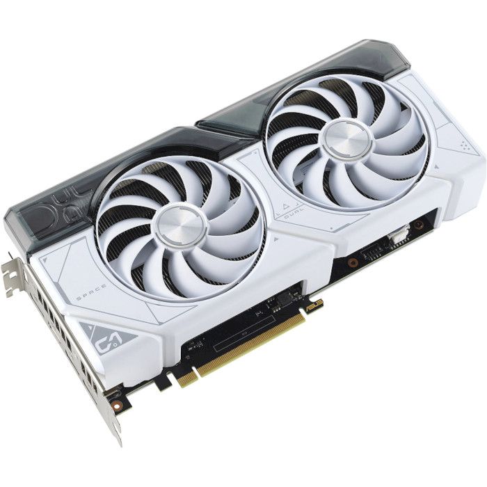 Відеокарта ASUS GeForce RTX 4070 SUPER 12GB GDDR6X OC білий DUAL-RTX4070S-O12G-WHITE