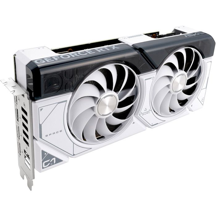 Відеокарта ASUS GeForce RTX 4070 SUPER 12GB GDDR6X OC білий DUAL-RTX4070S-O12G-WHITE