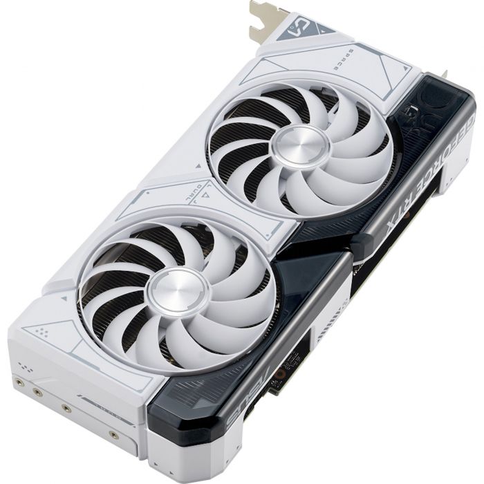 Відеокарта ASUS GeForce RTX 4070 SUPER 12GB GDDR6X OC білий DUAL-RTX4070S-O12G-WHITE