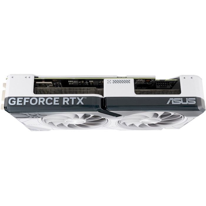 Відеокарта ASUS GeForce RTX 4070 SUPER 12GB GDDR6X OC білий DUAL-RTX4070S-O12G-WHITE