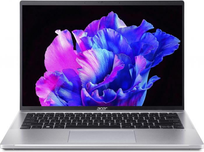 Ноутбук Acer Swift Go 14 SFG14-72 14" 2.8K OLED, Intel U7-155H, 16GB, F1TB, UMA, Win11, сріблястий