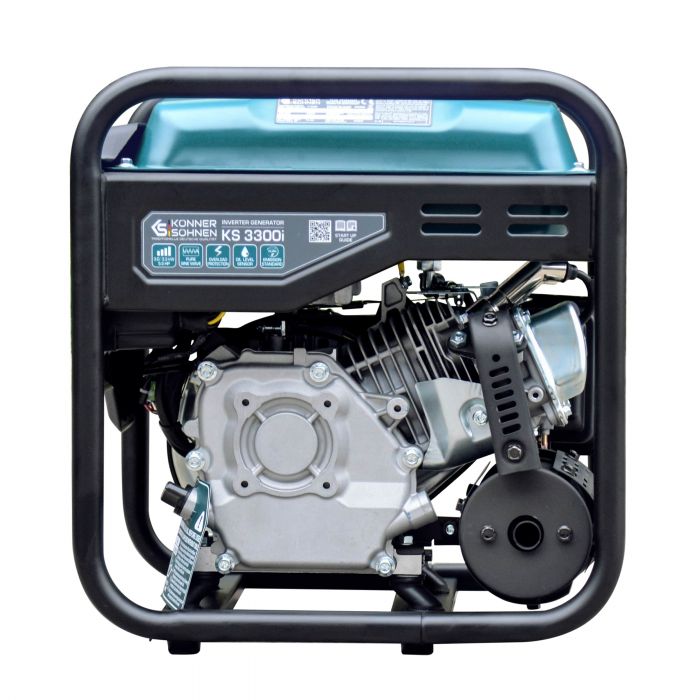 Генератор бензиновий інверторний Konner&Sohnen KS 3300i, 230В, 3.3кВт, ручний стартер, 25.5кг