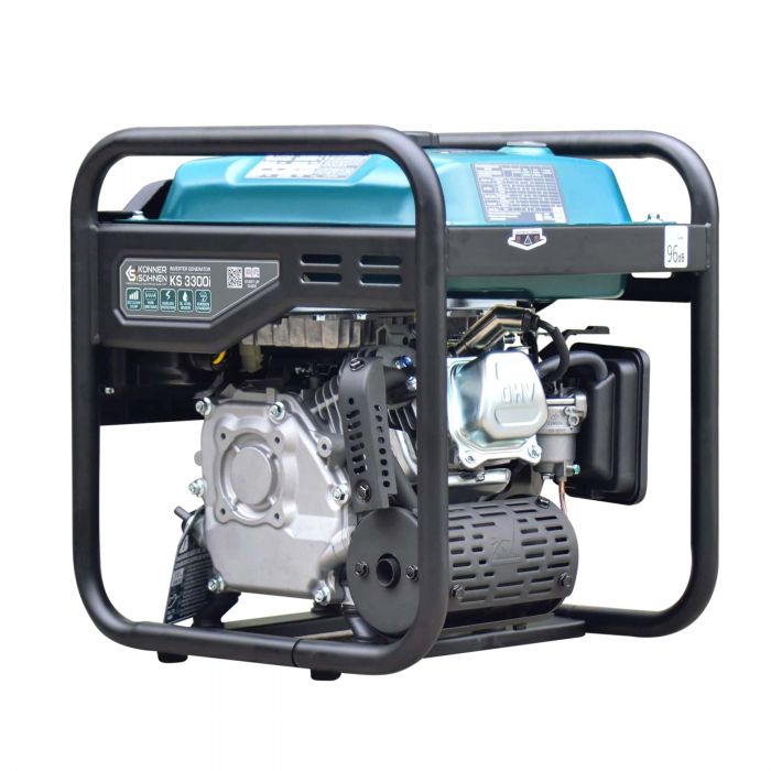 Генератор бензиновий інверторний Konner&Sohnen KS 3300i, 230В, 3.3кВт, ручний стартер, 25.5кг