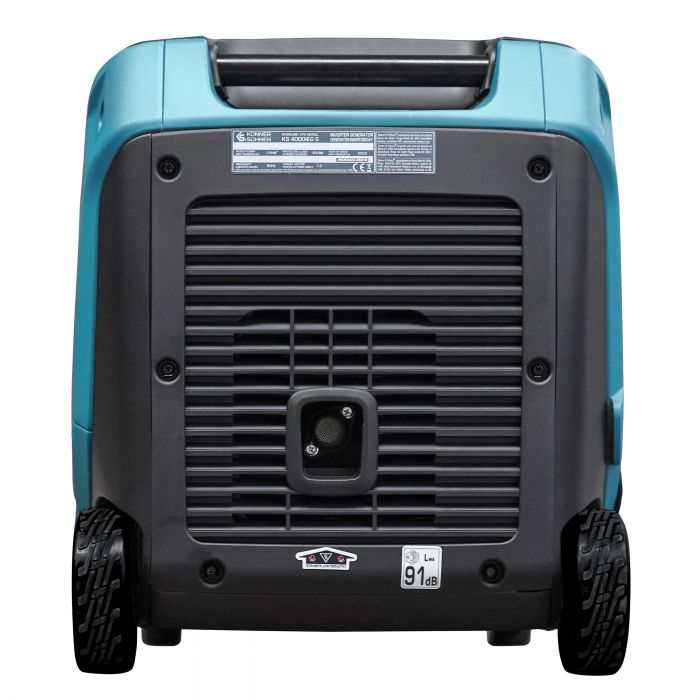 Генератор газобензиновий інверторний Konner&Sohnen KS 4000iEG S, LPG 230В, 4.0кВт, електростартер, 40кг