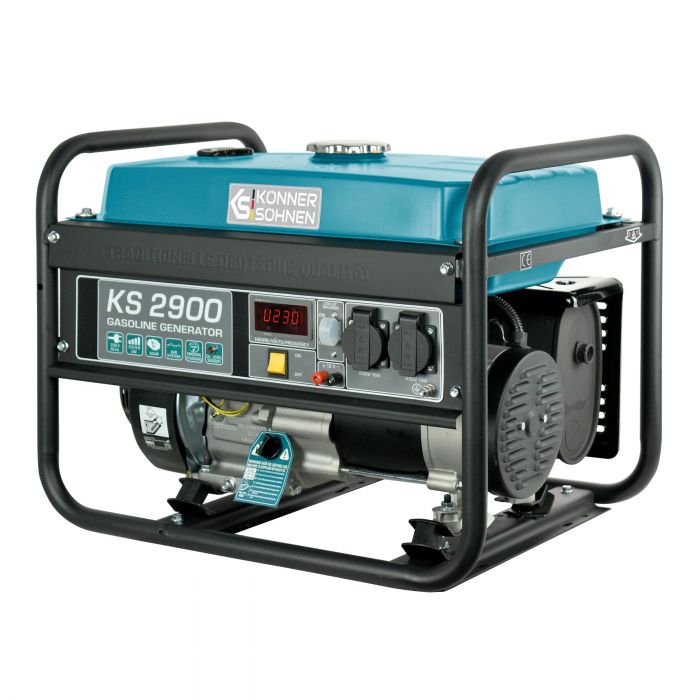 Генератор бензиновий Konner&Sohnen KS 2900, 230В, 2.9кВт, ручний стартер, 41.5кг